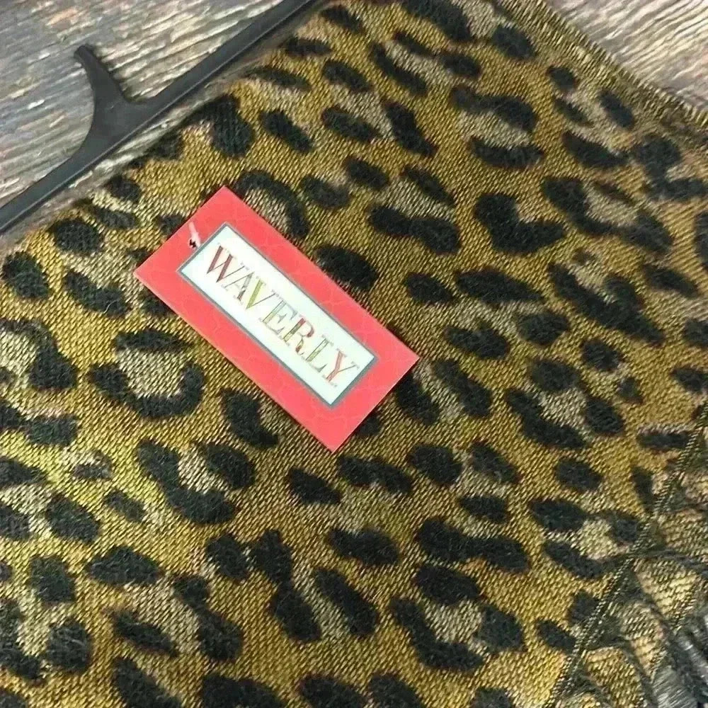 Waverly Leopard Print Scarf